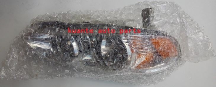 Toyota Corolla 2003-2006 Chrome Clear Replacement Head Lamp Light Factory Style